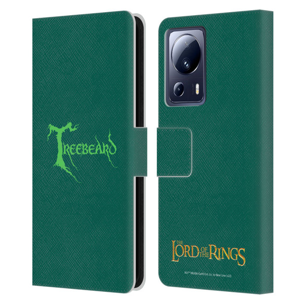 The Lord Of The Rings The Fellowship Of The Ring Graphics Treebeard Leather Book Wallet Case Cover For Xiaomi 13 Lite 5G