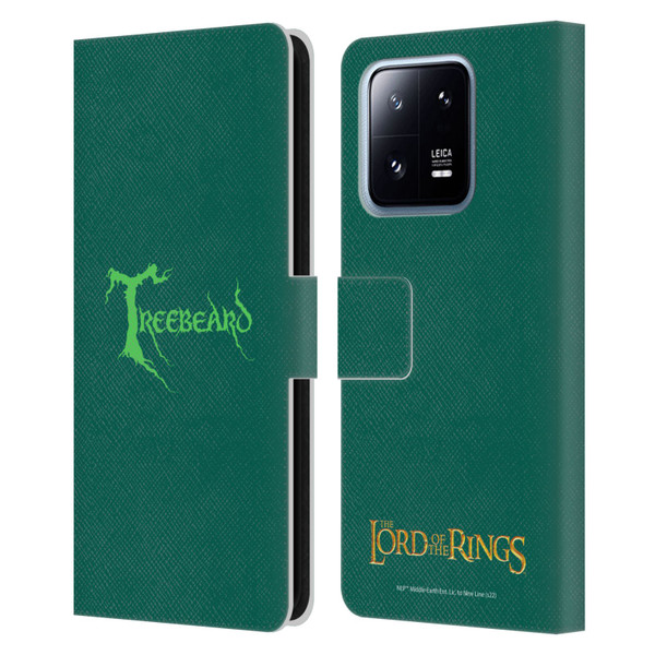 The Lord Of The Rings The Fellowship Of The Ring Graphics Treebeard Leather Book Wallet Case Cover For Xiaomi 13 Pro 5G