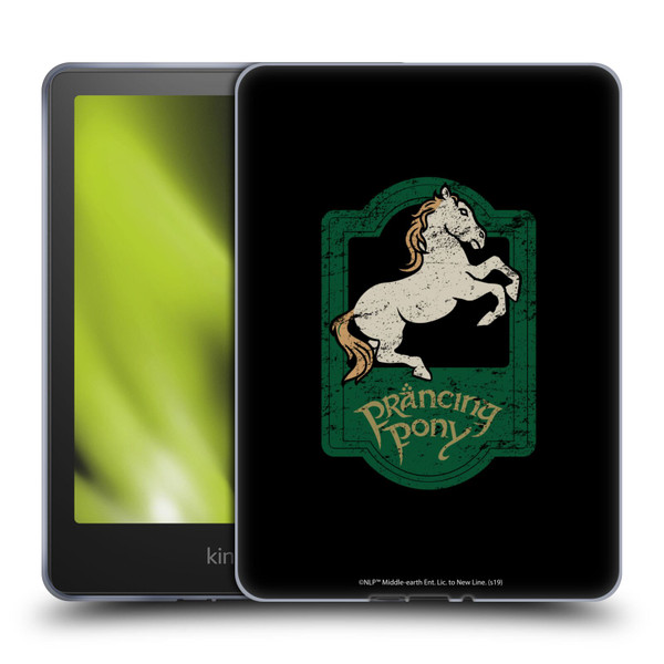 The Lord Of The Rings The Fellowship Of The Ring Graphics Prancing Pony Soft Gel Case for Amazon Kindle Paperwhite 5 (2021)