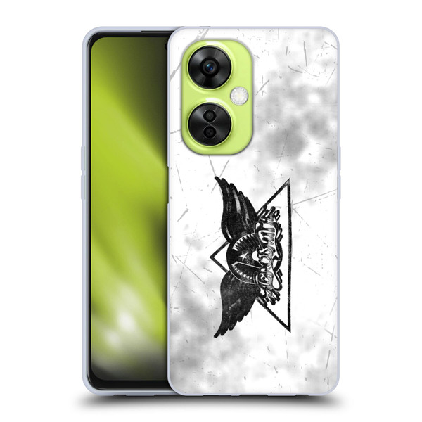 Aerosmith Black And White Triangle Winged Logo Soft Gel Case for OnePlus Nord CE 3 Lite 5G