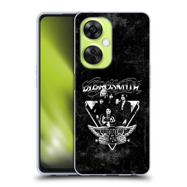 Aerosmith Black And White World Tour Soft Gel Case for OnePlus Nord CE 3 Lite 5G