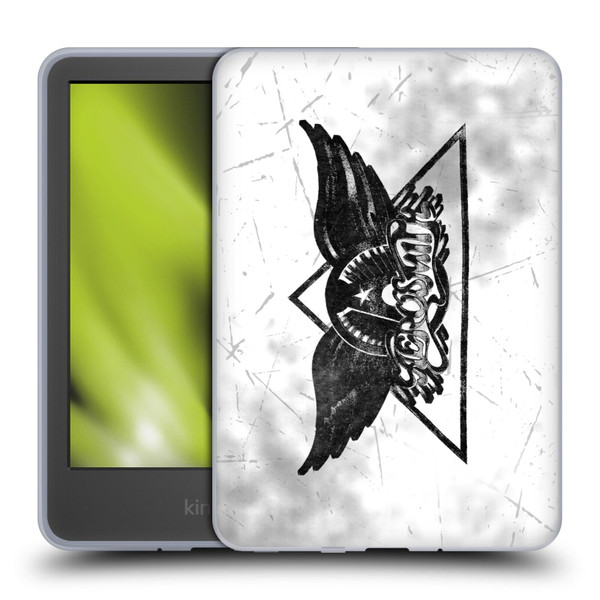 Aerosmith Black And White Triangle Winged Logo Soft Gel Case for Amazon Kindle 11th Gen 6in 2022