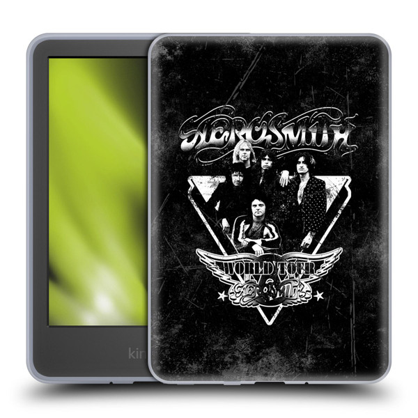 Aerosmith Black And White World Tour Soft Gel Case for Amazon Kindle 11th Gen 6in 2022