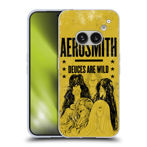 Aerosmith Classics Deuces Are Wild Soft Gel Case for Nothing Phone (2a)