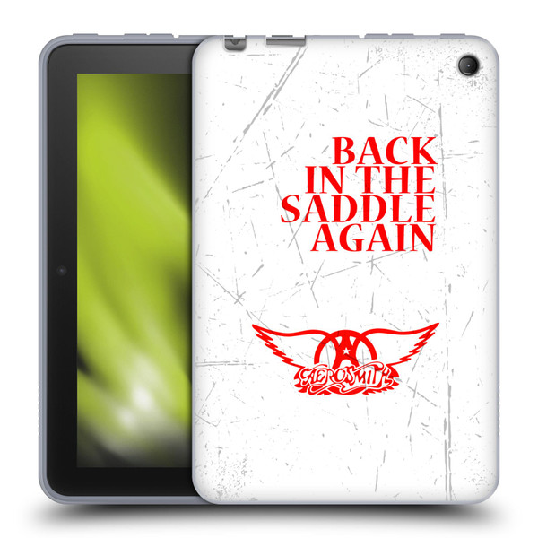 Aerosmith Classics Back In The Saddle Again Soft Gel Case for Amazon Fire 7 2022