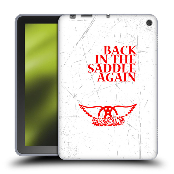 Aerosmith Classics Back In The Saddle Again Soft Gel Case for Amazon Fire HD 8/Fire HD 8 Plus 2020