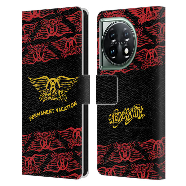 Aerosmith Classics Permanent Vacation Leather Book Wallet Case Cover For OnePlus 11 5G