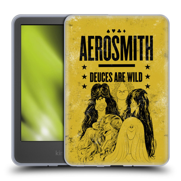 Aerosmith Classics Deuces Are Wild Soft Gel Case for Amazon Kindle 11th Gen 6in 2022