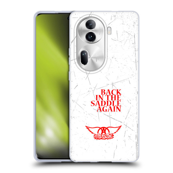 Aerosmith Classics Back In The Saddle Again Soft Gel Case for OPPO Reno11 Pro