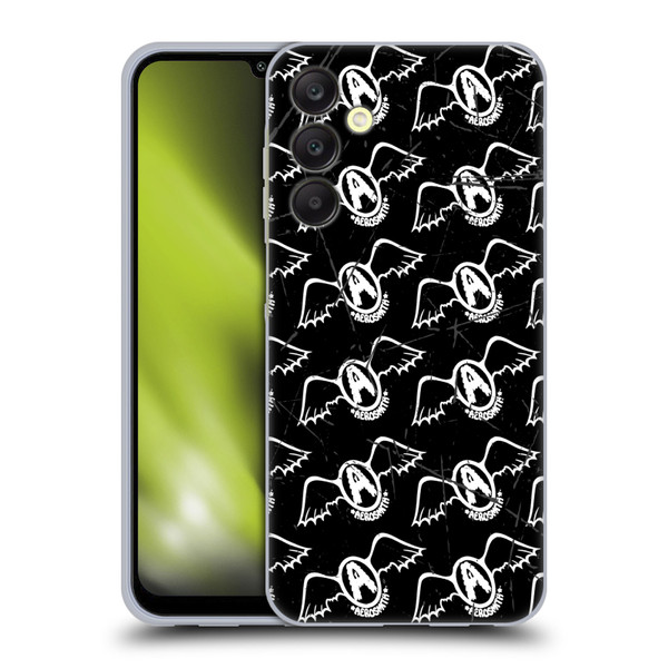 Aerosmith Classics Logo Pattern Soft Gel Case for Samsung Galaxy A25 5G