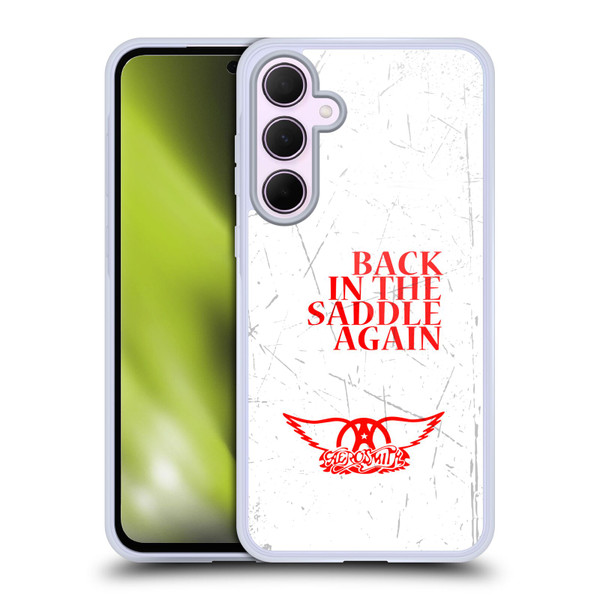 Aerosmith Classics Back In The Saddle Again Soft Gel Case for Samsung Galaxy A35 5G