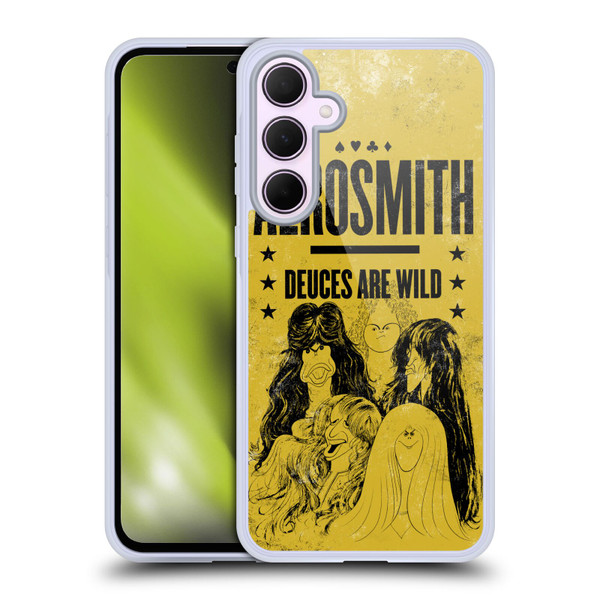 Aerosmith Classics Deuces Are Wild Soft Gel Case for Samsung Galaxy A35 5G