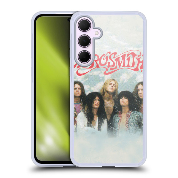 Aerosmith Classics Logo Decal Soft Gel Case for Samsung Galaxy A35 5G