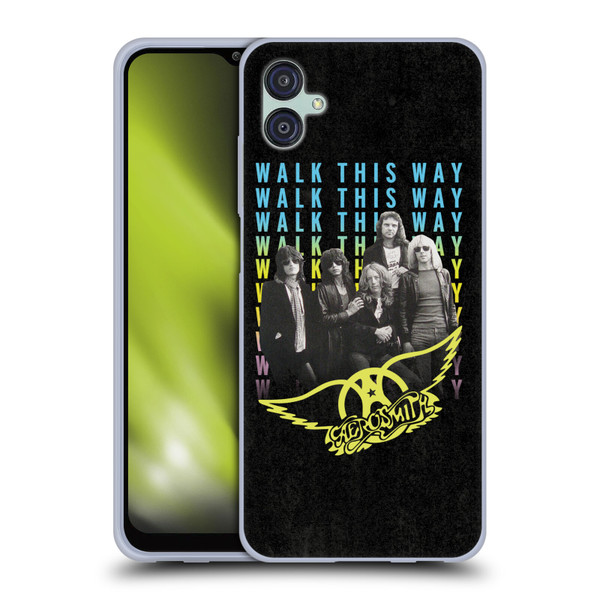 Aerosmith Classics Walk This Way Soft Gel Case for Samsung Galaxy M04 5G / A04e