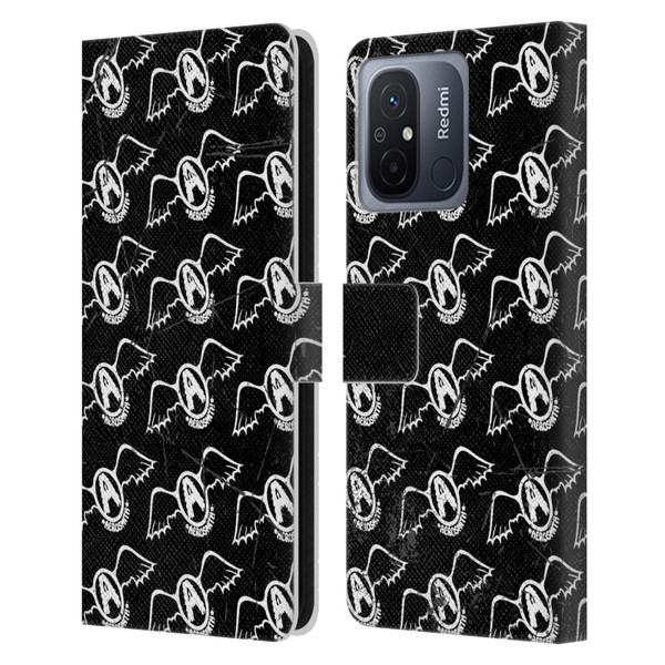 Aerosmith Classics Logo Pattern Leather Book Wallet Case Cover For Xiaomi Redmi 12C