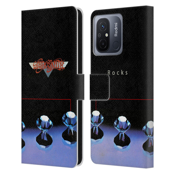 Aerosmith Classics Rocks Leather Book Wallet Case Cover For Xiaomi Redmi 12C