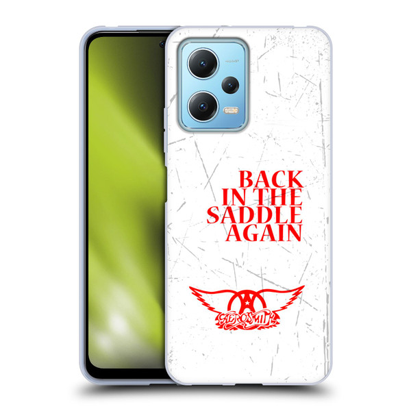 Aerosmith Classics Back In The Saddle Again Soft Gel Case for Xiaomi Redmi Note 12 5G