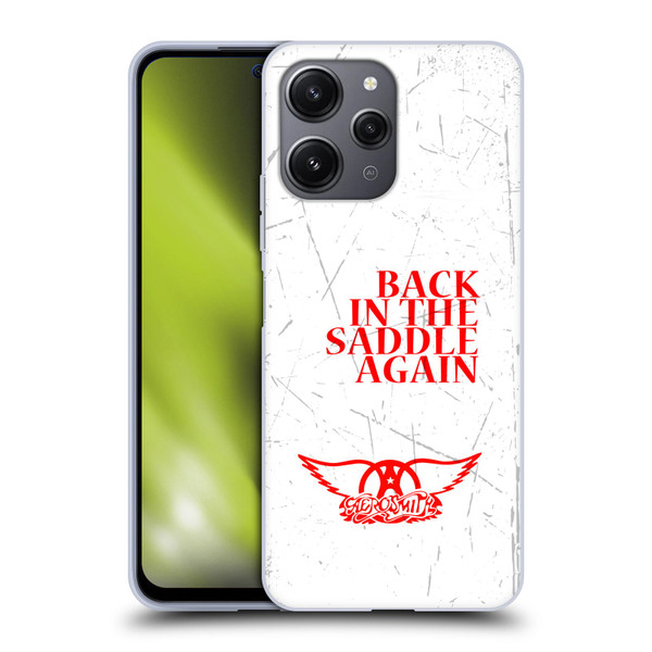 Aerosmith Classics Back In The Saddle Again Soft Gel Case for Xiaomi Redmi 12