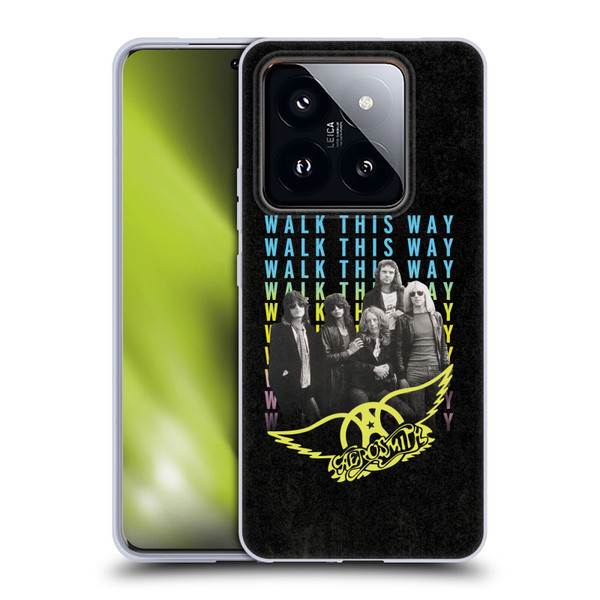 Aerosmith Classics Walk This Way Soft Gel Case for Xiaomi 14 Pro
