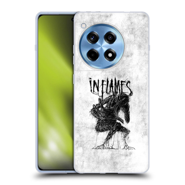 In Flames Metal Grunge Big Creature Soft Gel Case for OnePlus 12R