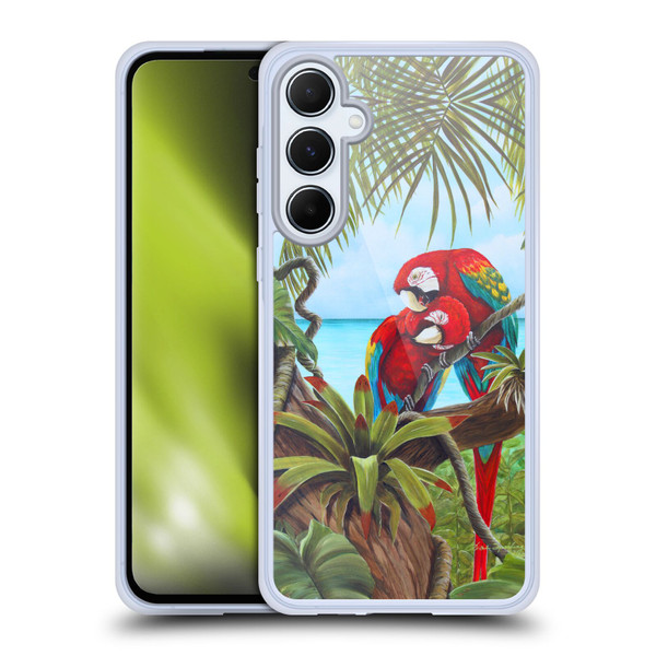 Lisa Sparling Birds And Nature Amore Soft Gel Case for Samsung Galaxy A55 5G