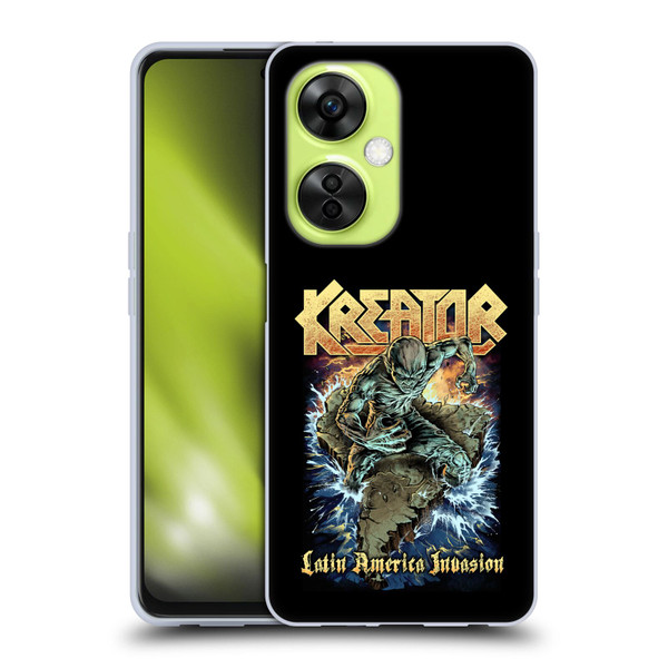Kreator Poster Latin America Invasion Soft Gel Case for OnePlus Nord CE 3 Lite 5G