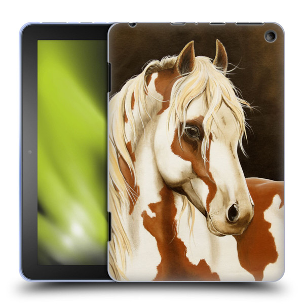 Lisa Sparling Creatures Horse Soft Gel Case for Amazon Fire HD 8/Fire HD 8 Plus 2020