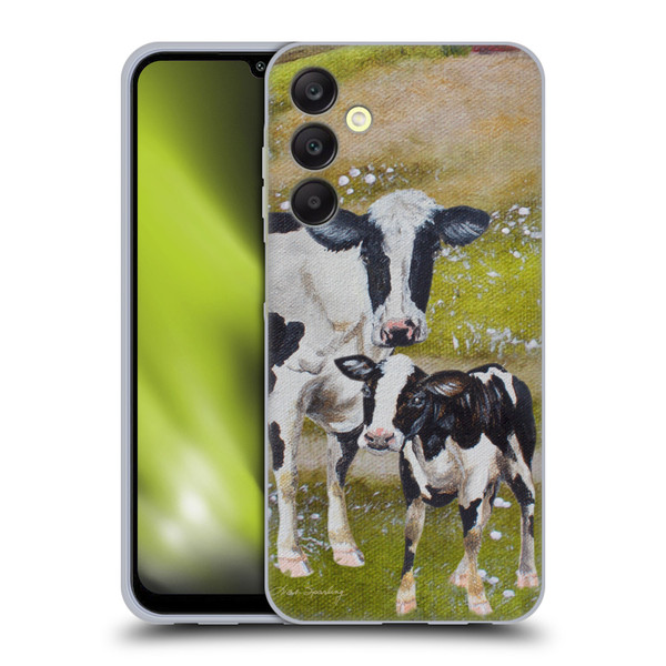 Lisa Sparling Creatures Two Cows Soft Gel Case for Samsung Galaxy A25 5G