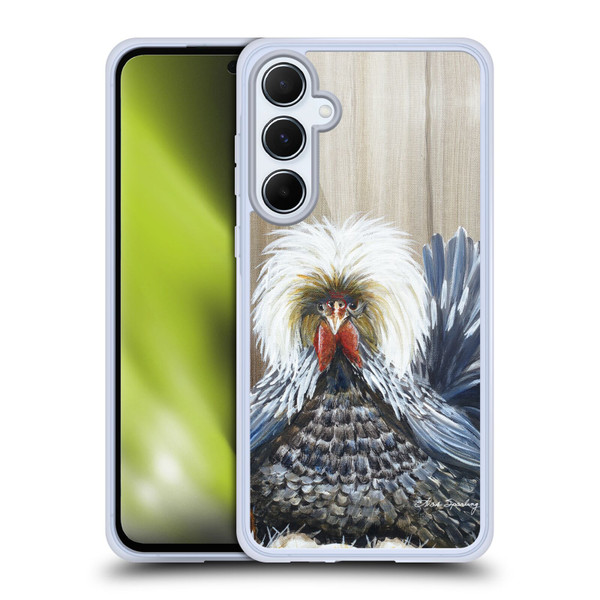 Lisa Sparling Creatures Wicked Chickens Soft Gel Case for Samsung Galaxy A55 5G