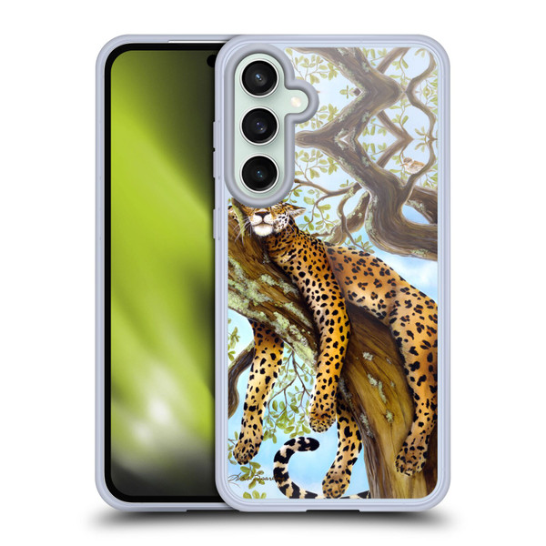 Lisa Sparling Creatures Leopard Soft Gel Case for Samsung Galaxy S23 FE 5G