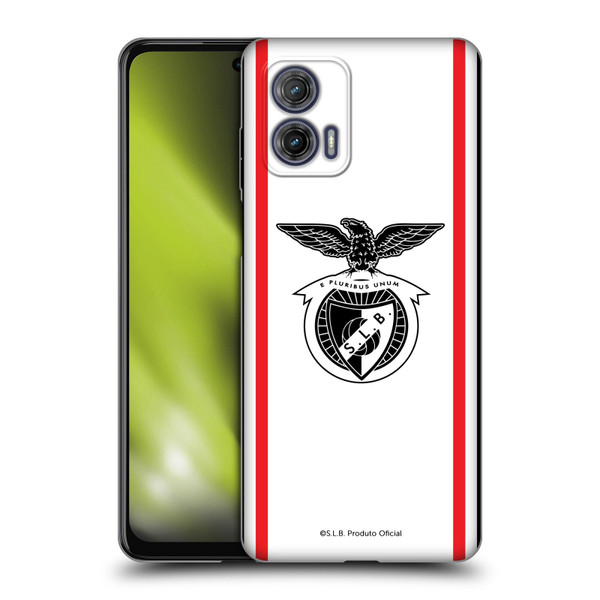 S.L. Benfica 2021/22 Crest Kit Away Soft Gel Case for Motorola Moto G73 5G