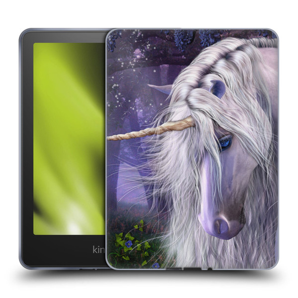 Laurie Prindle Fantasy Horse Moonlight Serenade Unicorn Soft Gel Case for Amazon Kindle Paperwhite 5 (2021)