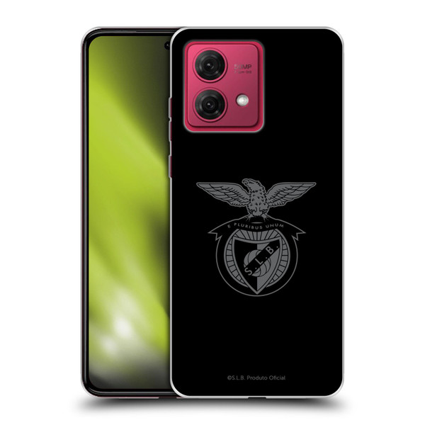 S.L. Benfica 2021/22 Crest Black Soft Gel Case for Motorola Moto G84 5G