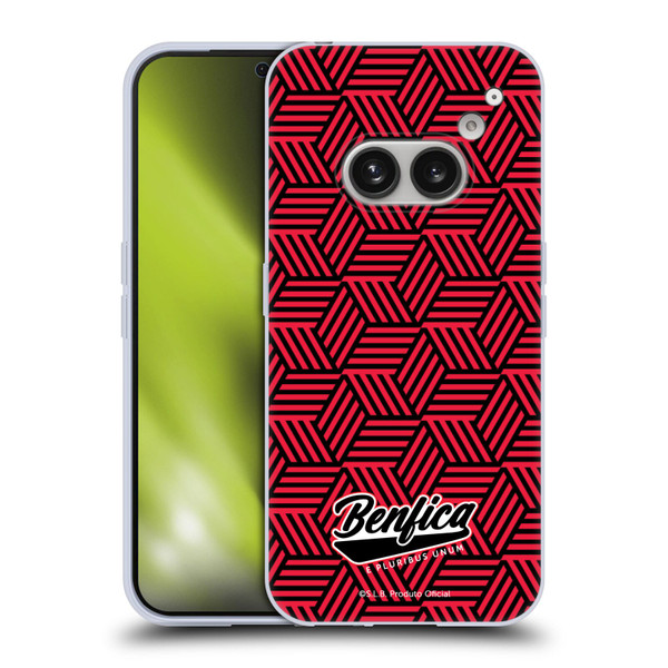 S.L. Benfica 2021/22 Crest Geometric Soft Gel Case for Nothing Phone (2a)