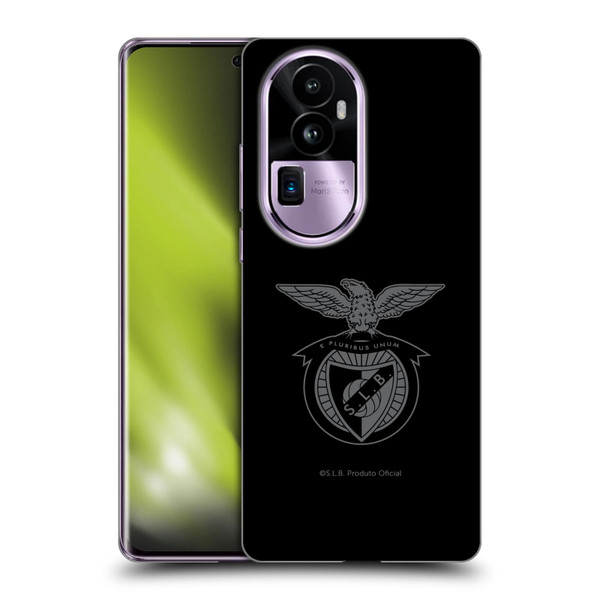 S.L. Benfica 2021/22 Crest Black Soft Gel Case for OPPO Reno10 Pro+