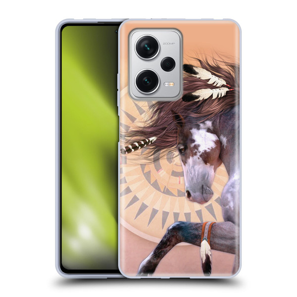 Laurie Prindle Fantasy Horse Native Spirit Soft Gel Case for Xiaomi Redmi Note 12 Pro+ 5G