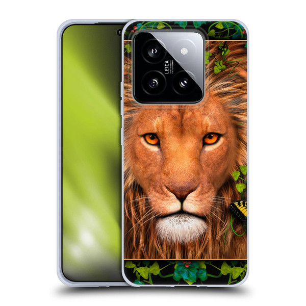 Laurie Prindle Lion Return Of The King Soft Gel Case for Xiaomi 14