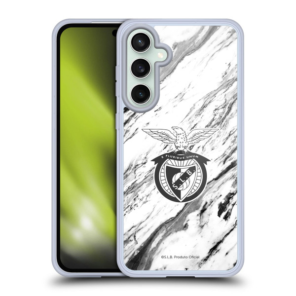 S.L. Benfica 2021/22 Crest Marble Soft Gel Case for Samsung Galaxy S23 FE 5G