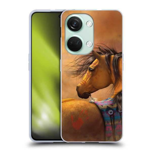 Laurie Prindle Western Stallion Kiowa Gold Soft Gel Case for OnePlus Nord 3 5G