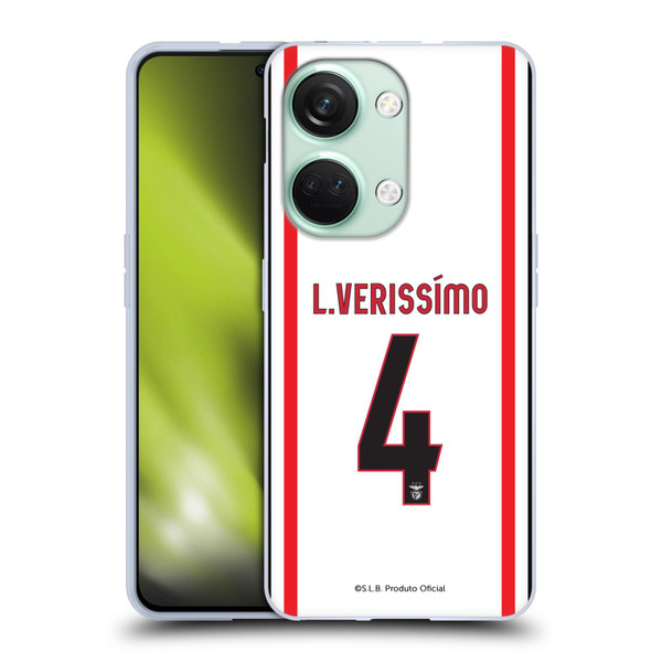 S.L. Benfica 2021/22 Players Away Kit Lucas Veríssimo Soft Gel Case for OnePlus Nord 3 5G