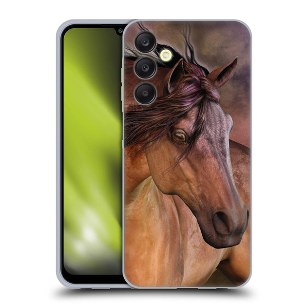 Laurie Prindle Western Stallion Belleze Fiero Soft Gel Case for Samsung Galaxy A25 5G