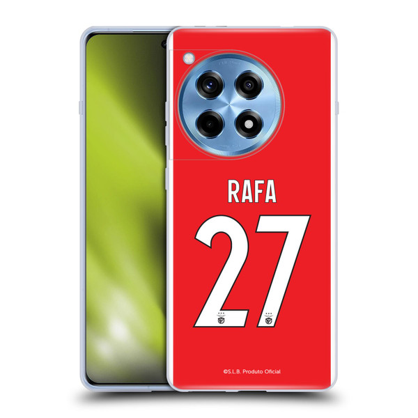 S.L. Benfica 2021/22 Players Home Kit Rafa Silva Soft Gel Case for OnePlus 12R