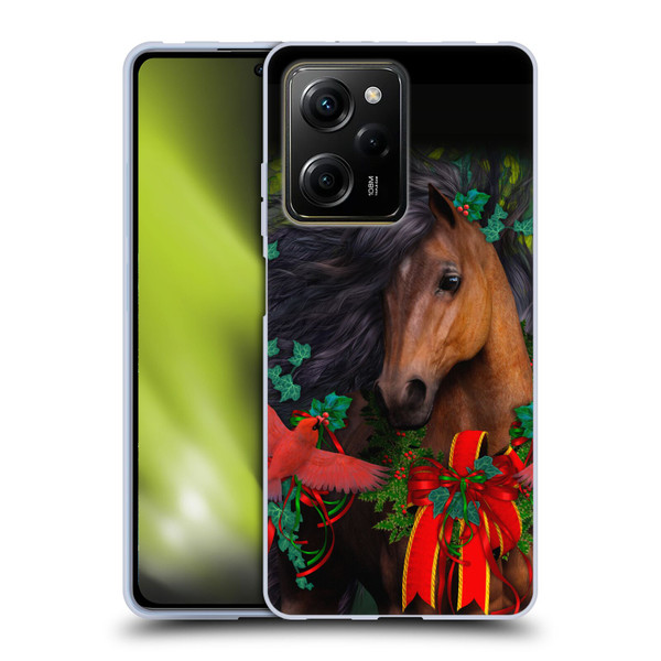 Laurie Prindle Western Stallion A Morgan Christmas Soft Gel Case for Xiaomi Redmi Note 12 Pro 5G