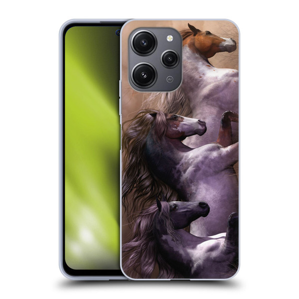Laurie Prindle Western Stallion Run To Freedom Soft Gel Case for Xiaomi Redmi 12