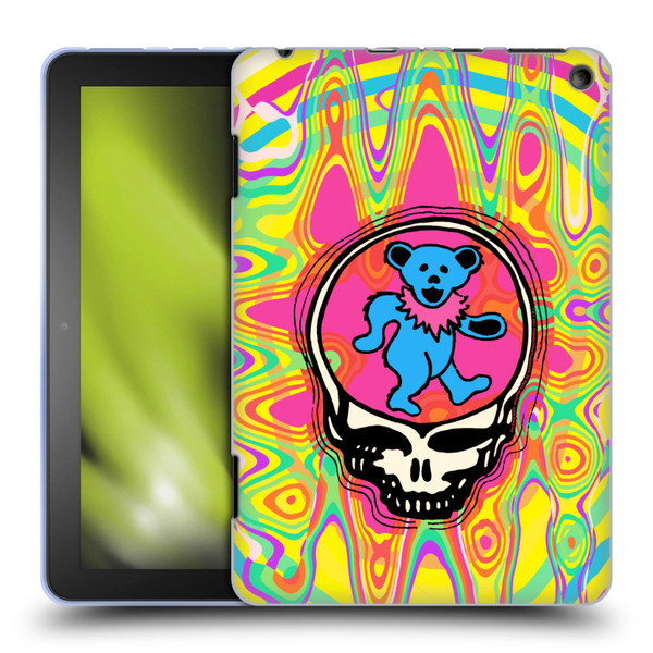 Grateful Dead Trends Bear Soft Gel Case for Amazon Fire HD 8/Fire HD 8 Plus 2020