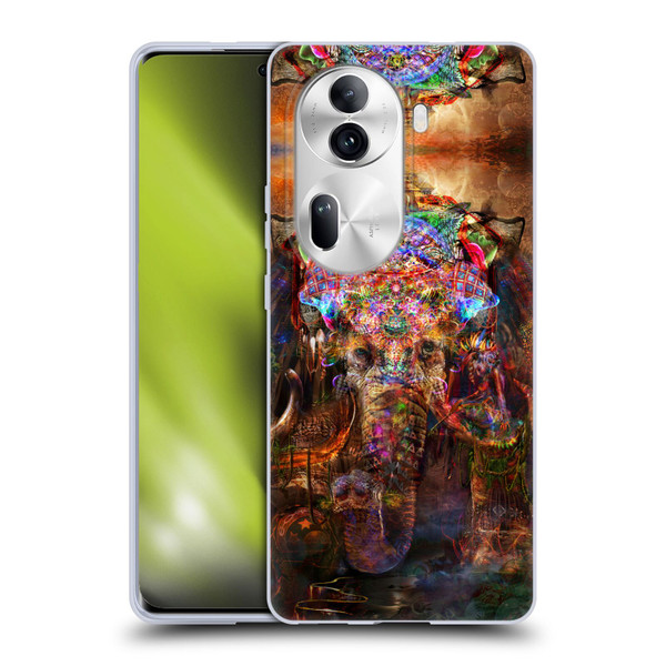 Jumbie Art Gods and Goddesses Ganesha Soft Gel Case for OPPO Reno11 Pro