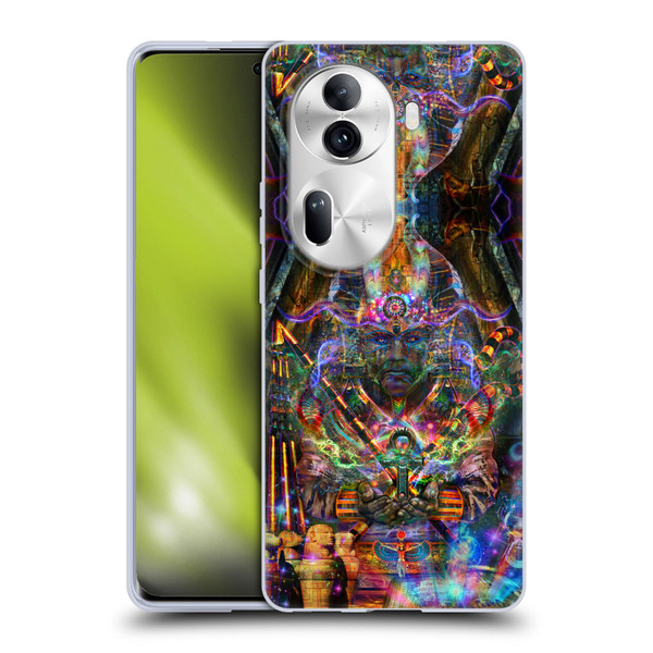 Jumbie Art Gods and Goddesses Osiris Soft Gel Case for OPPO Reno11 Pro