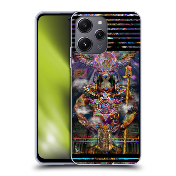 Jumbie Art Gods and Goddesses Horus Soft Gel Case for Xiaomi Redmi 12