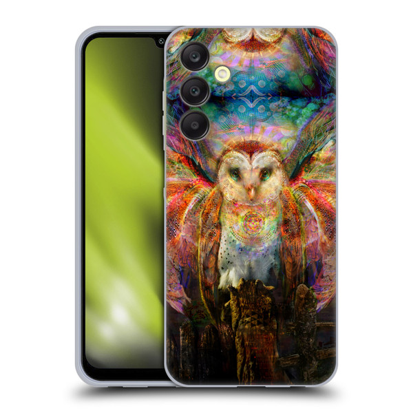 Jumbie Art Visionary Owl Soft Gel Case for Samsung Galaxy A25 5G