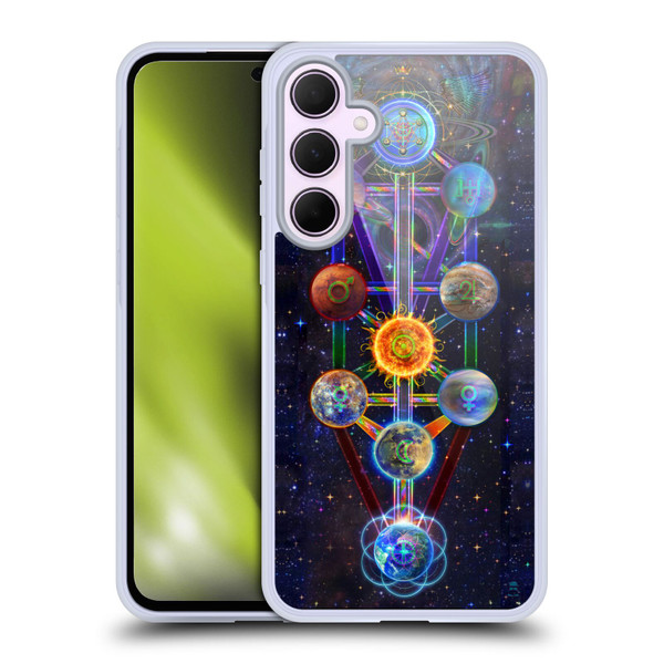 Jumbie Art Visionary Tree Of Life Soft Gel Case for Samsung Galaxy A35 5G